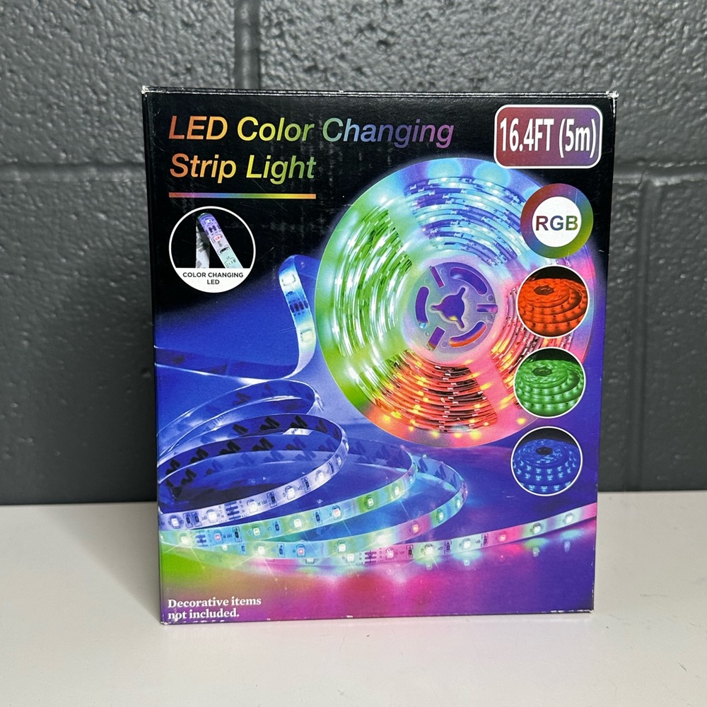 NEW LED Color Changing Strip Light - Multicolor - Picture 2 of 7
